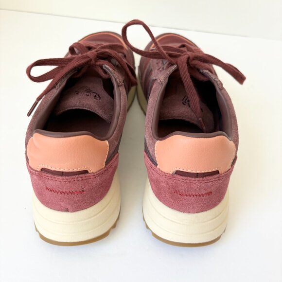 Gola burgandy monochromatic sneakers - Picture 4 of 6